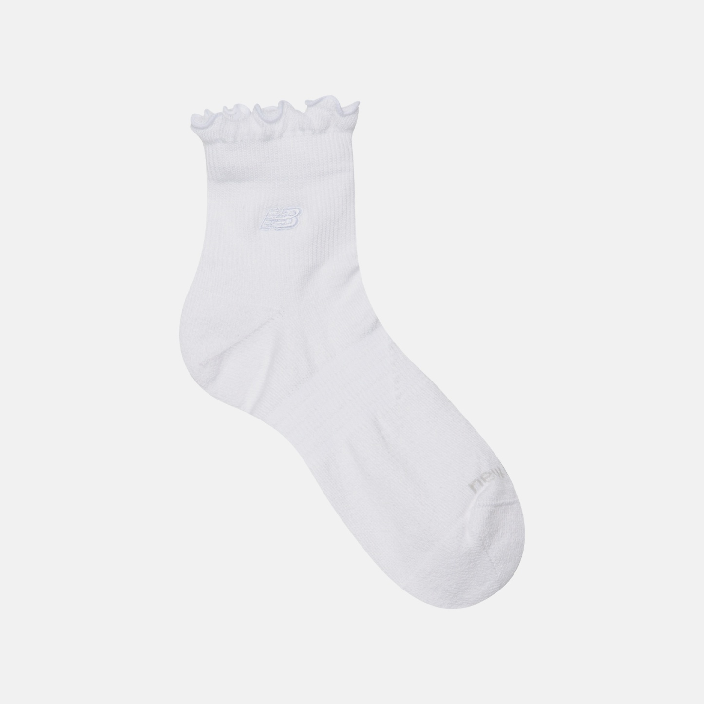 New Balance Active Premium Ruffle Socks 1 Pair, AC91431WT
