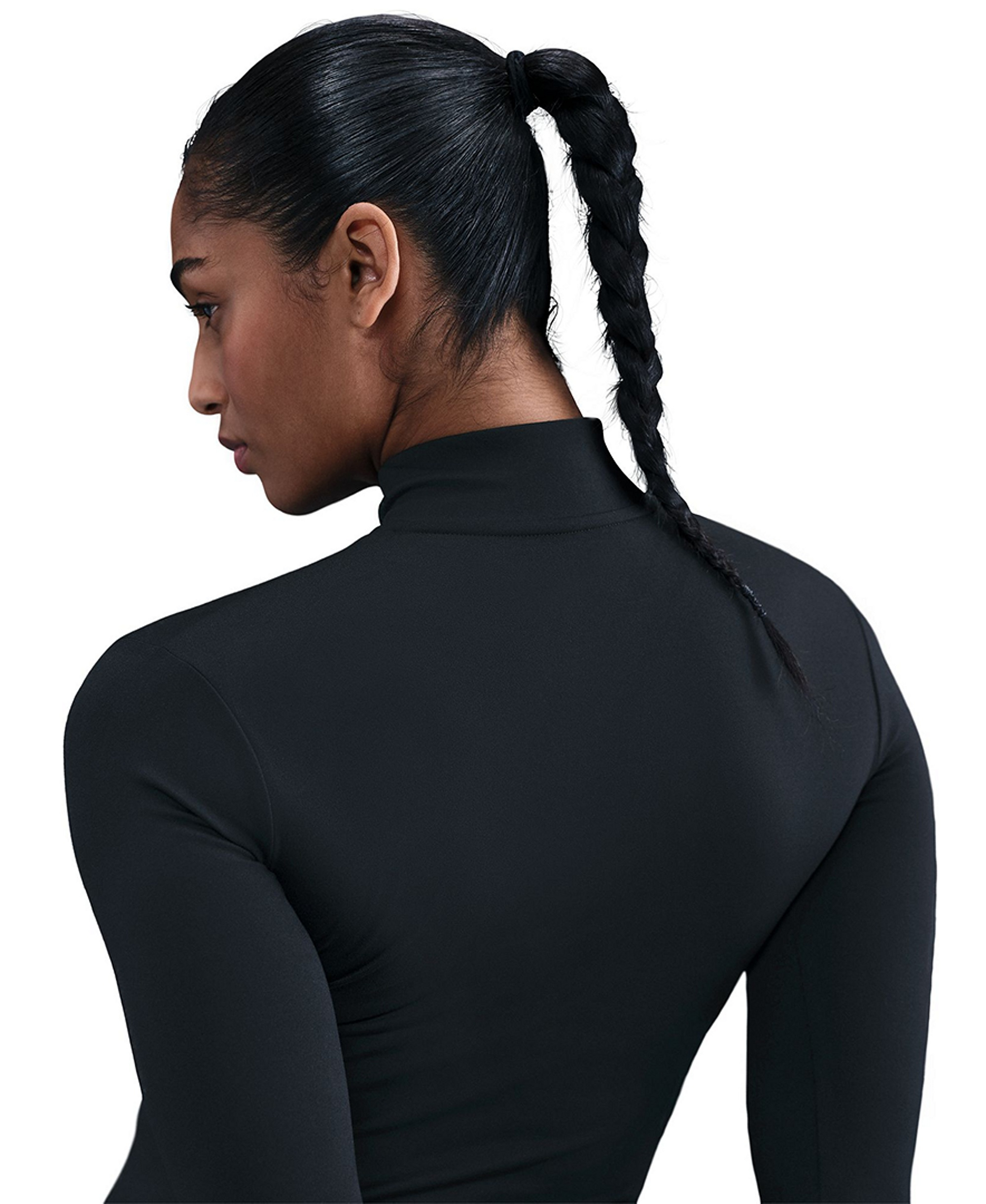 Nike Women's Fitted Full-Zip Jacket - Black/white