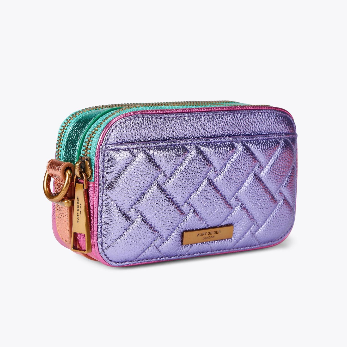 Kurt Geiger London Dual Zip Kensington Camera Bag - Multi Colored - view 4