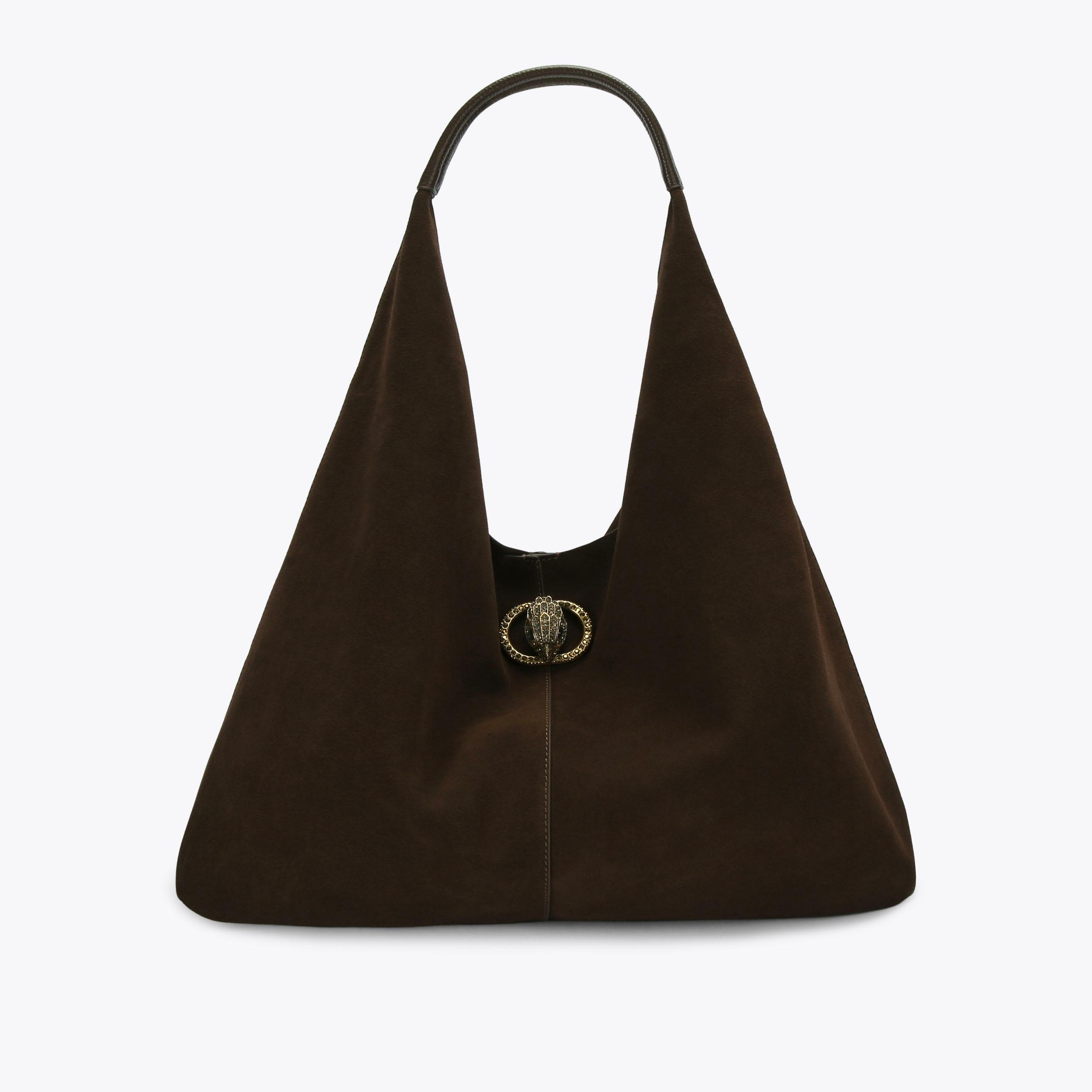 Kurt Geiger London Large Chelsea Slouch Hobo Bag - Brown