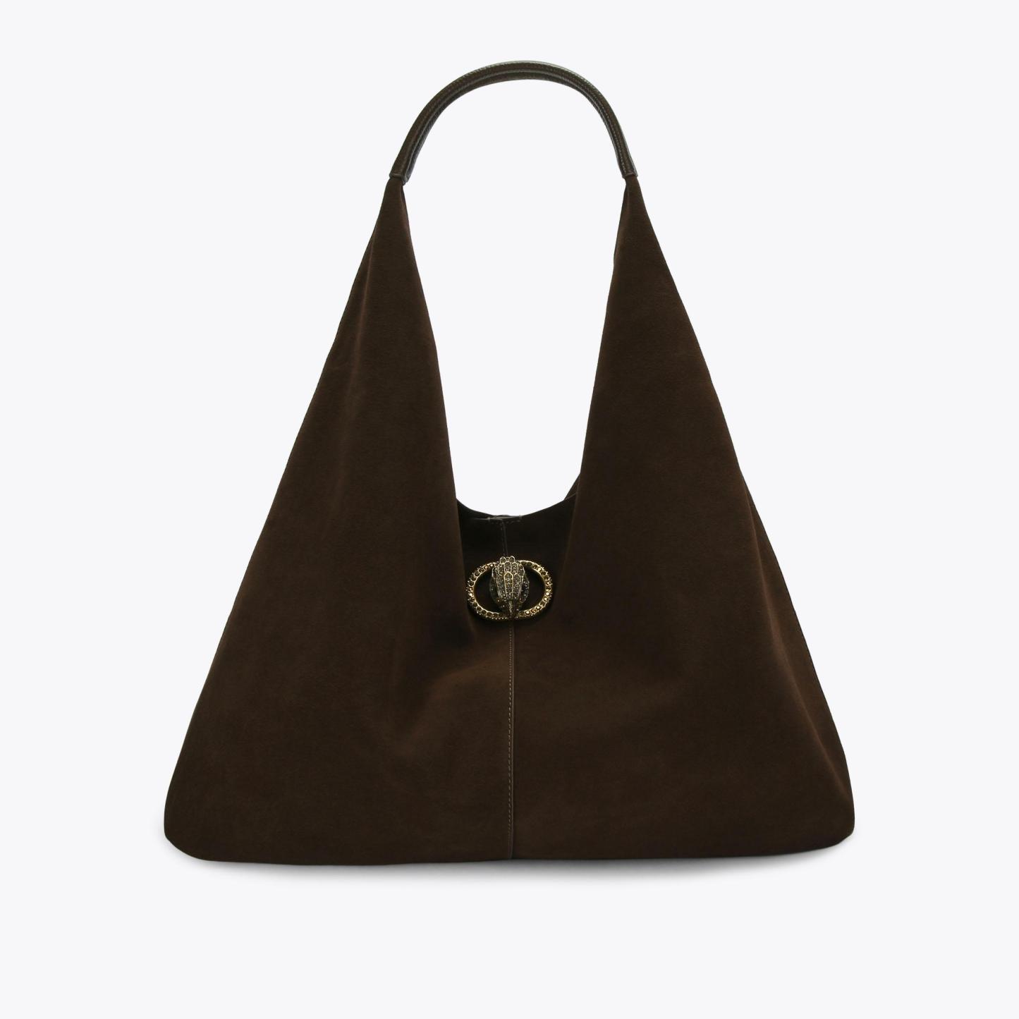 Kurt Geiger London Large Chelsea Slouch Hobo Bag - Brown