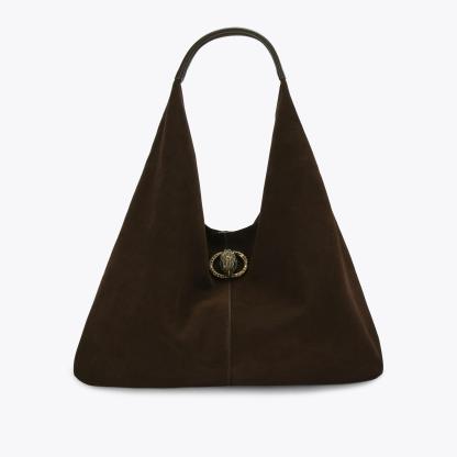 Kurt Geiger London Large Chelsea Slouch Hobo Bag - Brown
