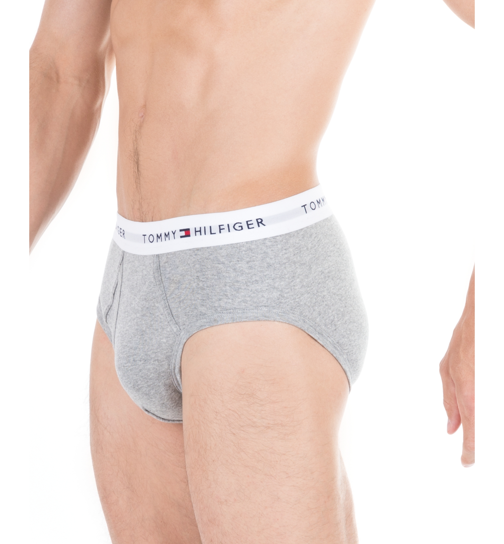 Tommy Hilfiger Men's 4-Pack Classic Cotton Moisture-Wicking Briefs Underwear - Multi