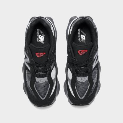 Little Kids' New Balance 9060 Casual Shoes - Black/Castlerock - view 5
