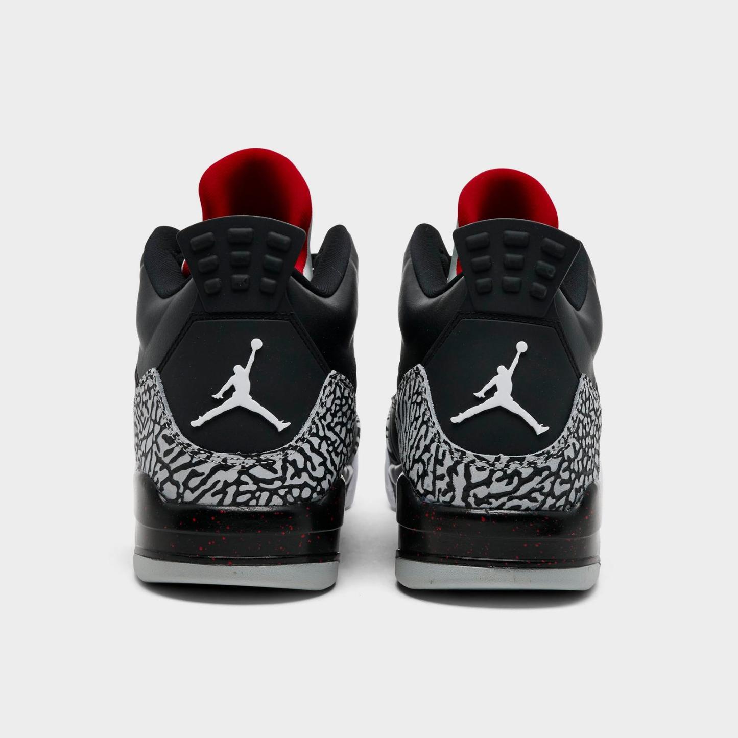 Men's Air Jordan Son of Mars Low Casual Shoes - Black/University Red/Grey Mist - view 4