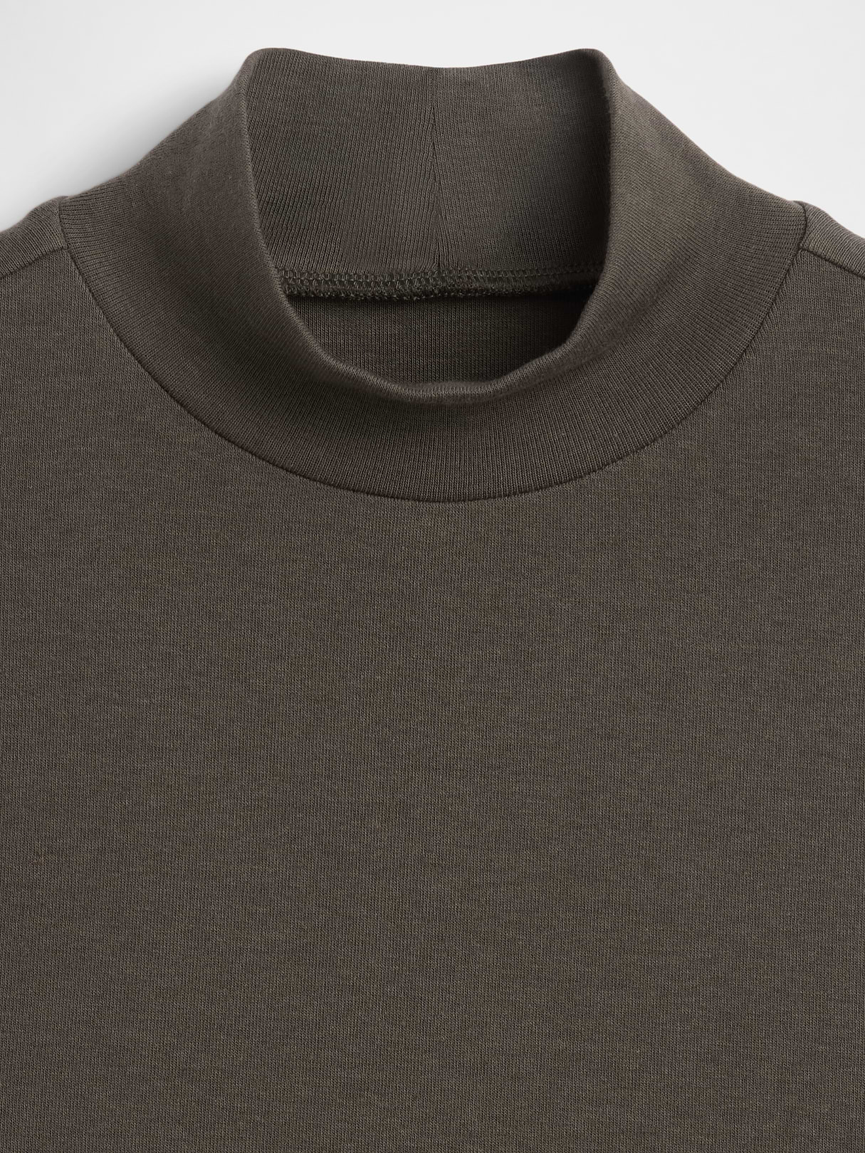 Modern Mockneck Tank Top - Bamboo green