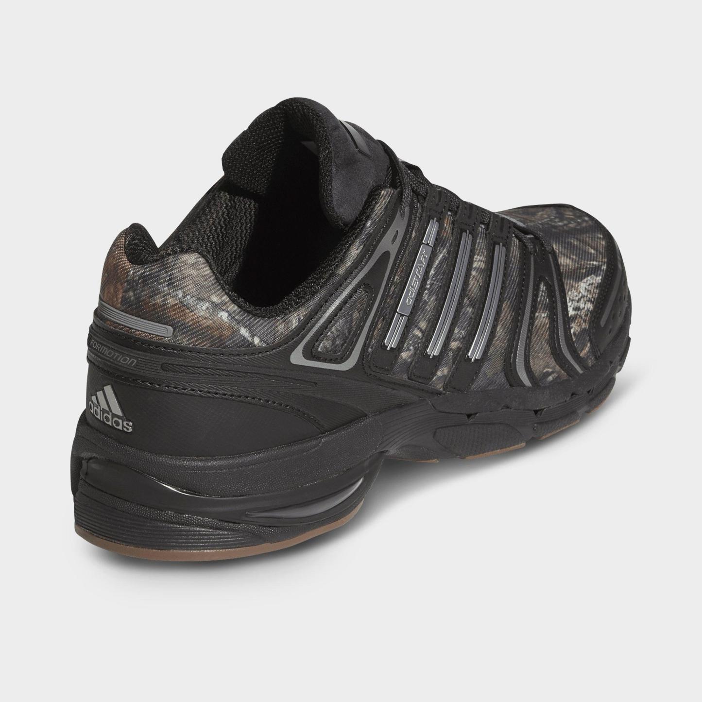 Men's adidas Adistar Control 5 Casual Shoes - Part 2 - Core Black/Iron Metallic/Carbon - Back view