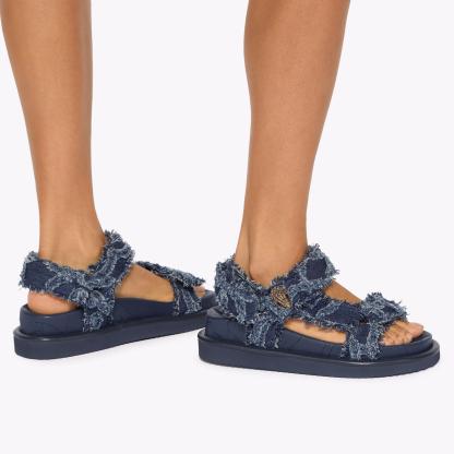 Kurt Geiger London Orson Sandal - Blue - view 2