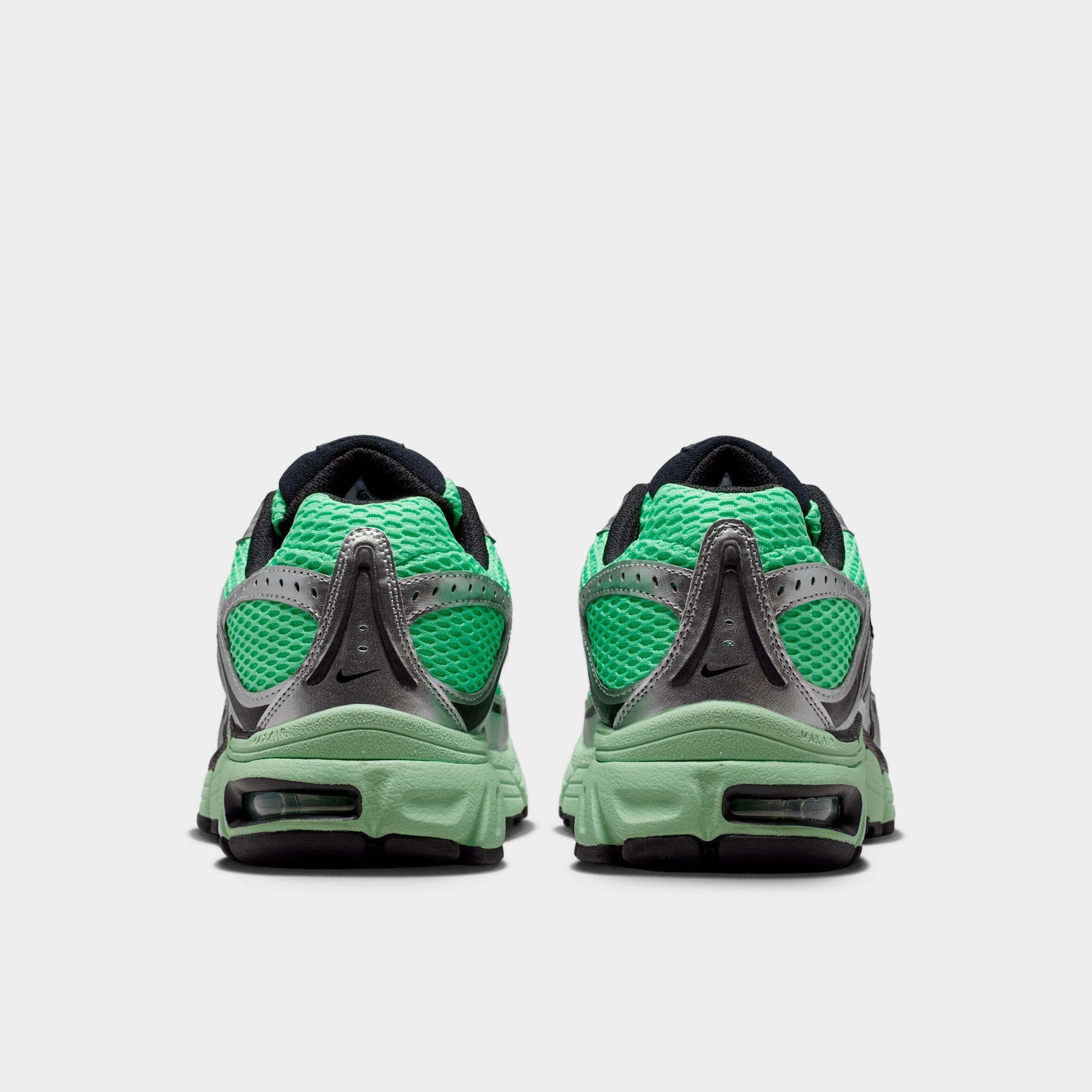 Women's Nithtke Air Max Moto 2K Casual Shoes - Part 4 - Illusion Green/Metallic Silver/Black/Cucumber Calm - Back view