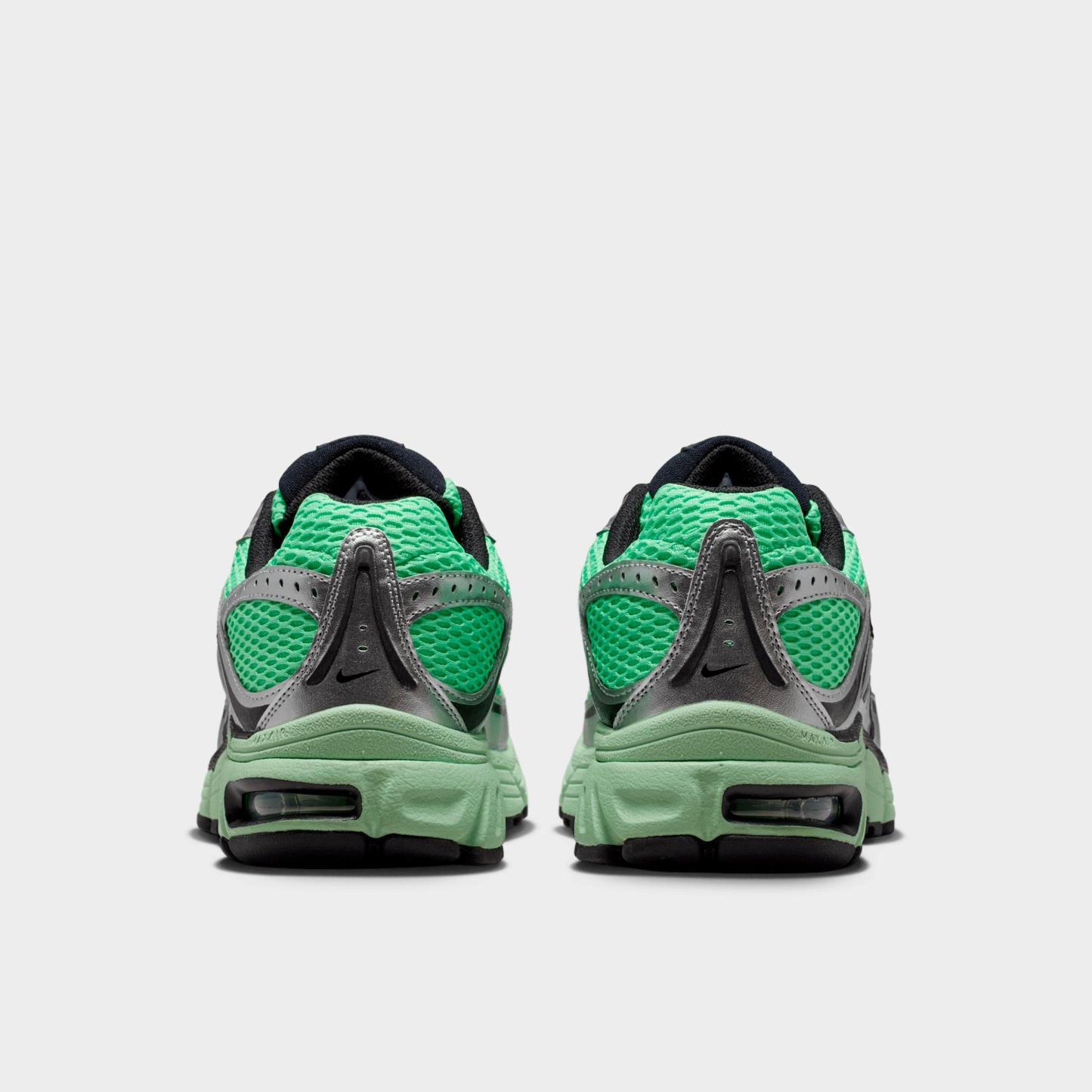 Women's Nithtke Air Max Moto 2K Casual Shoes - Part 4 - Illusion Green/Metallic Silver/Black/Cucumber Calm - Back view