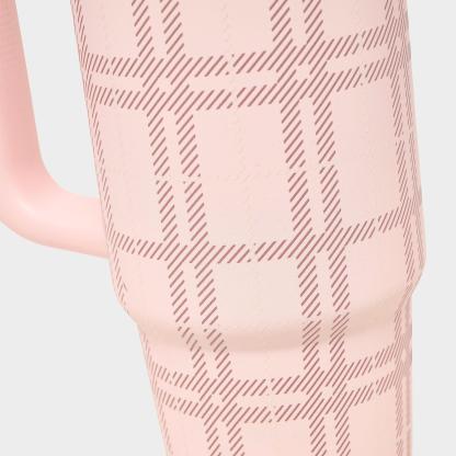 Stanley x Caitlin Clark Quencher ProTour Flip Straw Tumbler (30 oz) - Blossom Plaid