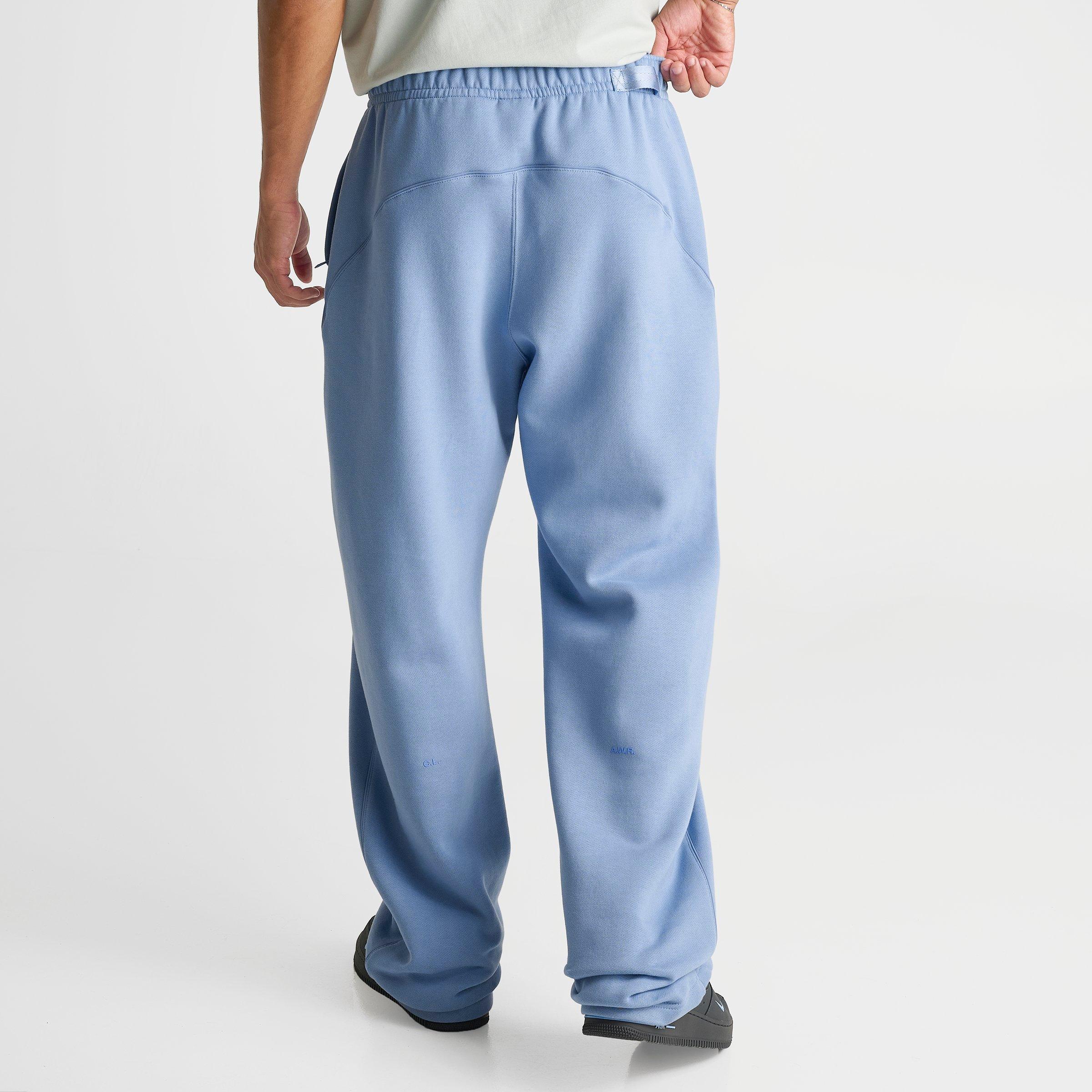 Men's Nithtke NOCTA Fleece CS Open-Hem Sweatpants - Work Blue/Polar