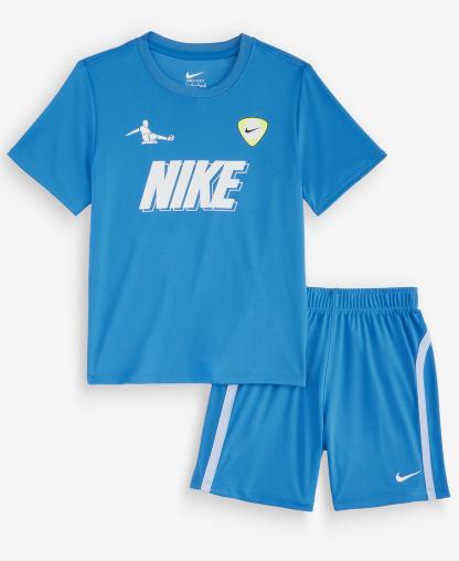 Nike Boys' 4-7 Goal Mode T-Shirt & Shorts, 2-Piece Set - Star Blue