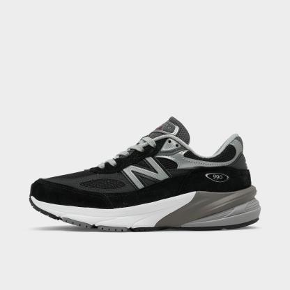 Women's New Balance Made in USA 990v6 Running Shoes - Black/Black - view 1