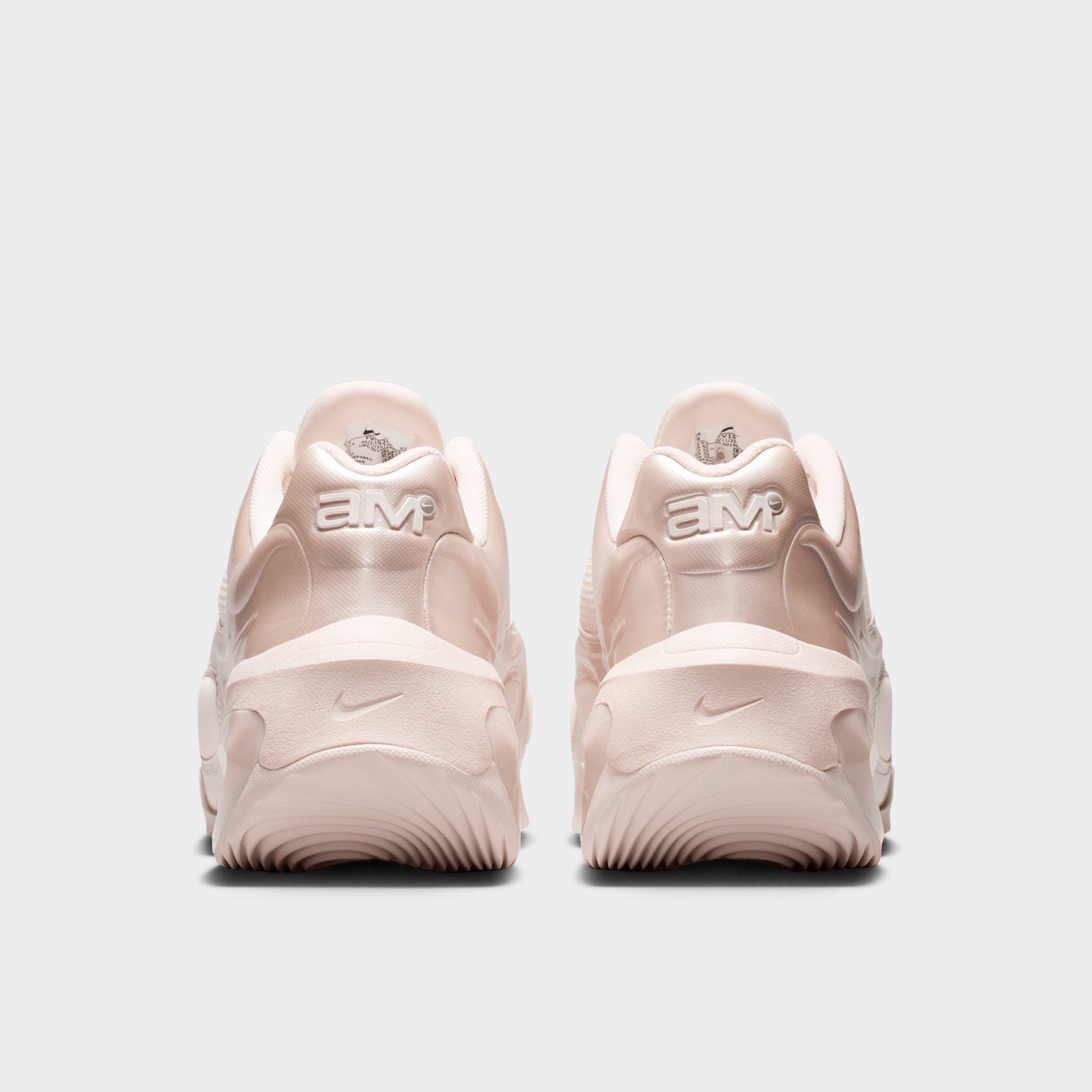 Women's Nithtke Air Max Muse Casual Shoes - Chalk/Chalk/Metallic Silver - Back view