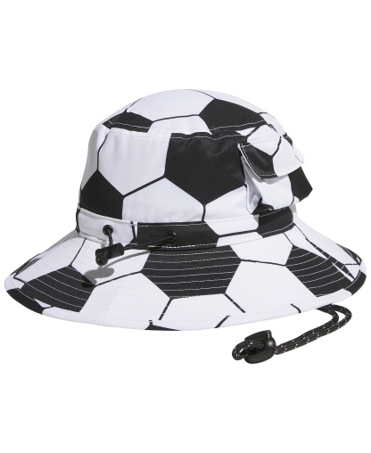 adidas Men's Soccer Ball Boonie Hat - Black/White