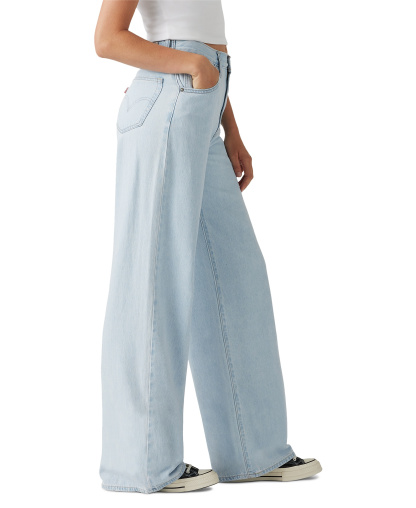 Levi's Women's Cinch-Waist Lightweight Baggy Jeans - Never Going To Change