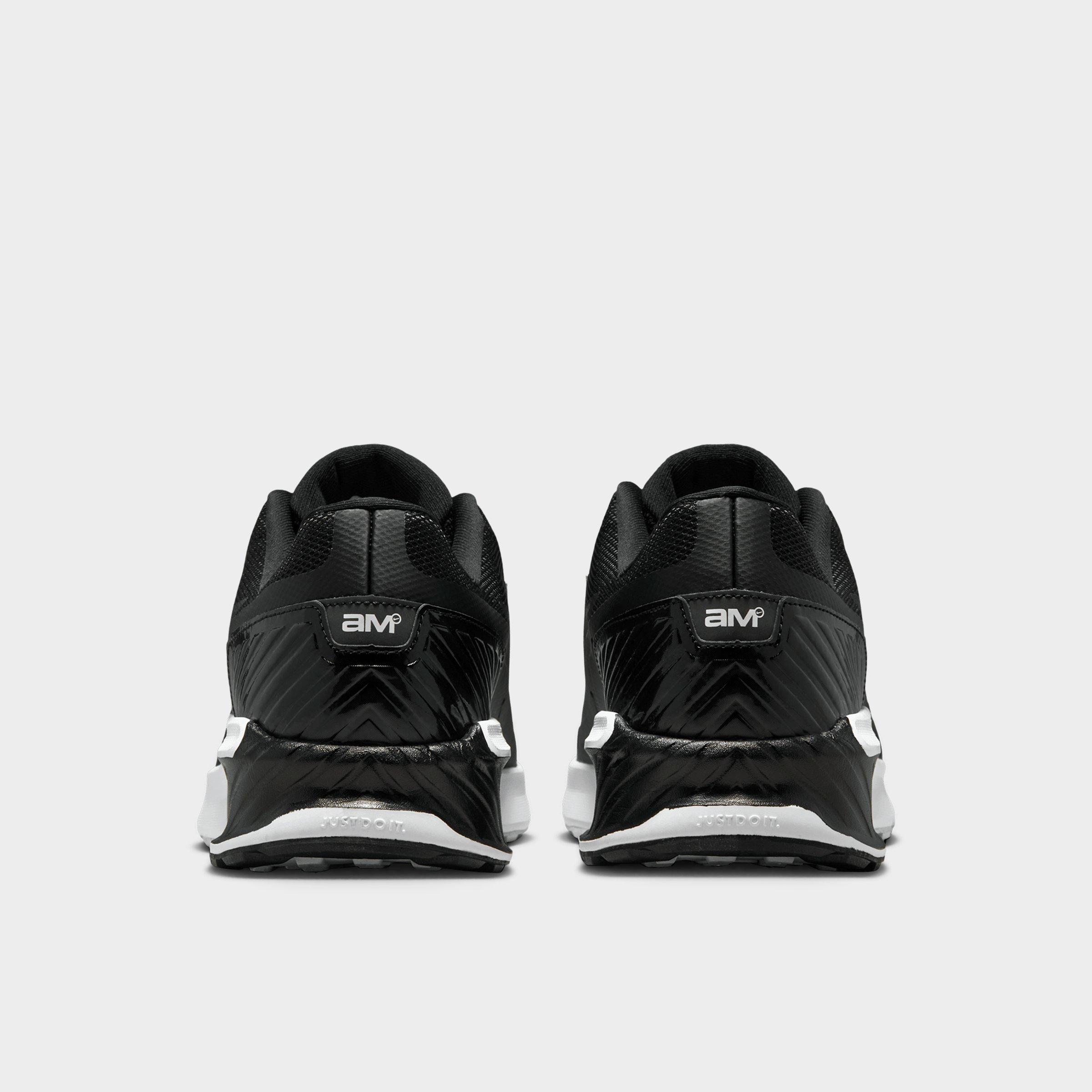 Men's Nithtke Air Max Bia Casual Shoes - Black/White - Back view