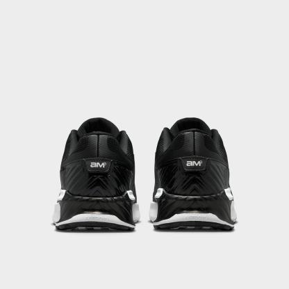 Men's Nithtke Air Max Bia Casual Shoes - Black/White - Back view