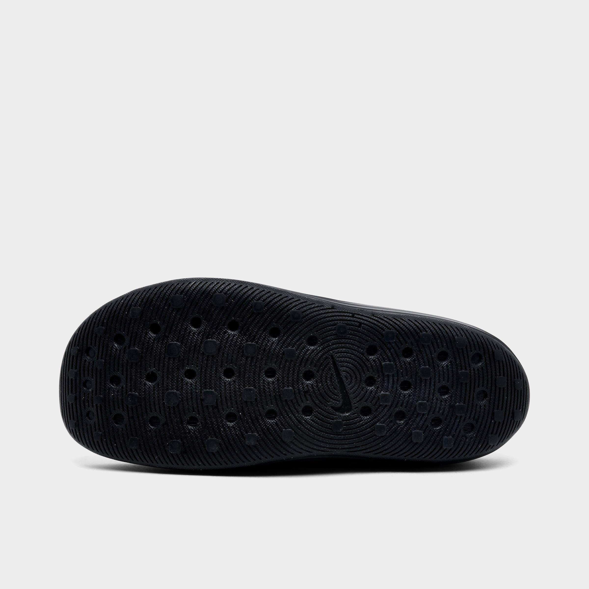 Men's Nithtke ReactX Rejuven8 Slide Sandals - Black/Black/Black - Bottom view