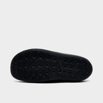 Men's Nithtke ReactX Rejuven8 Slide Sandals - Black/Black/Black - Bottom view