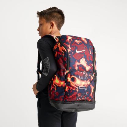 Nithtke Hoops Elite Basketball Backpack (32L) - Crimson Thunder