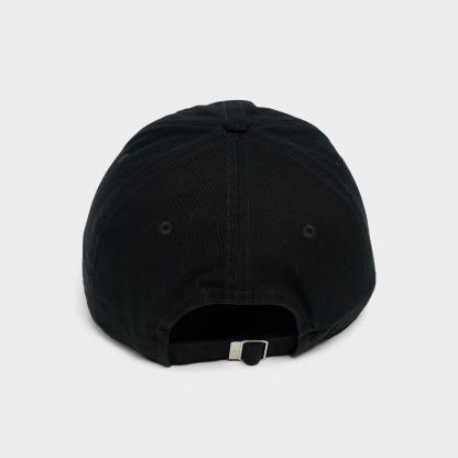 Jordan Stacked Logo Club Strapback Hat - Black/White - view 5