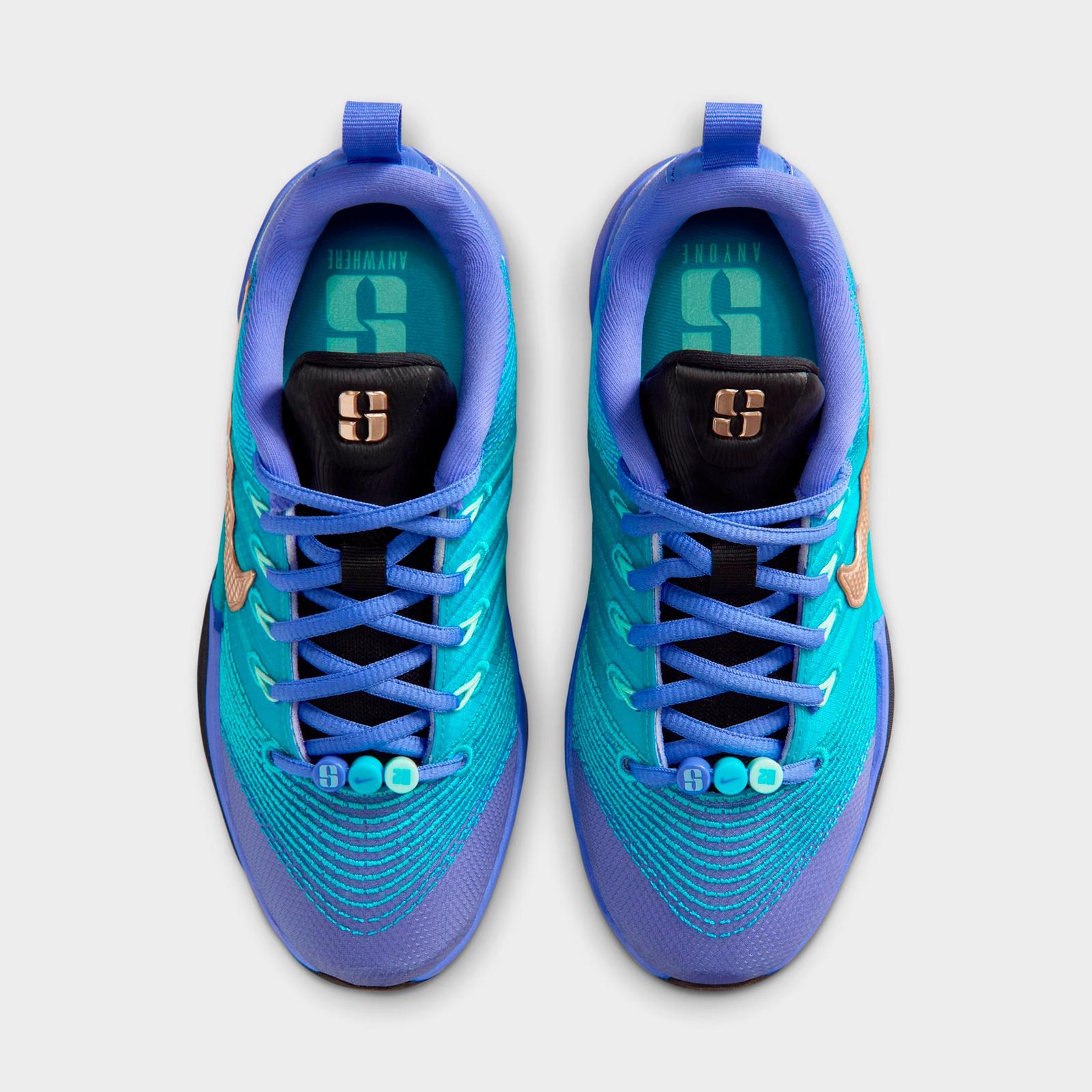 Big Kids' Nike Sabrina 3 Basketball Shoes - Sapphire/Dusty Cactus/Mint Foam/Blur