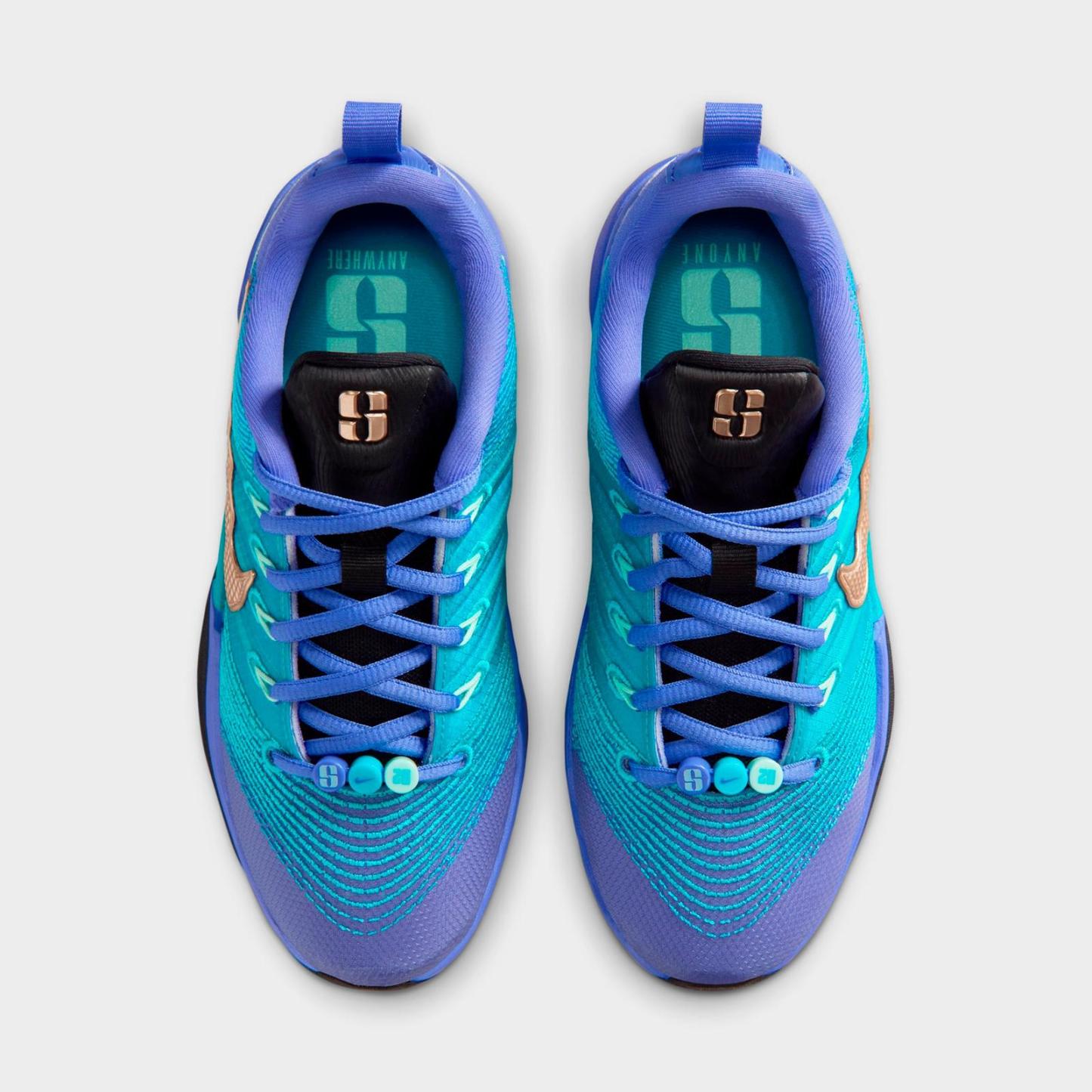 Big Kids' Nike Sabrina 3 Basketball Shoes - Sapphire/Dusty Cactus/Mint Foam/Blur