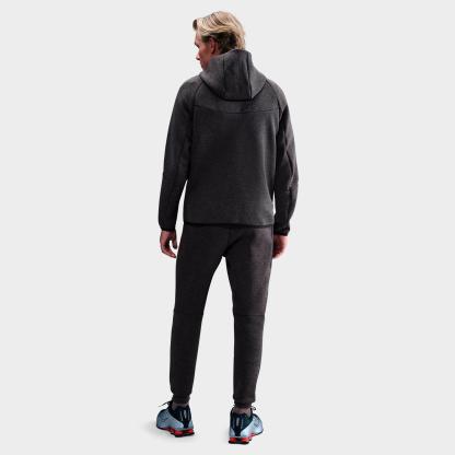 Men's Nithtke Tech Fleece Windrunner Full-Zip Hoodie - Part 2 - Black Heather/Black