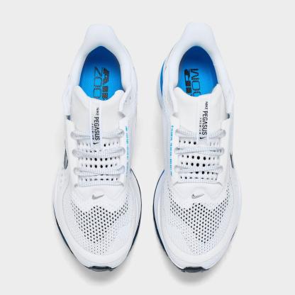 Men's Nithtke Pegasus Premium Running Shoes - Part 1 - White/Photo Blue/Pure Platinum/Black - Top view