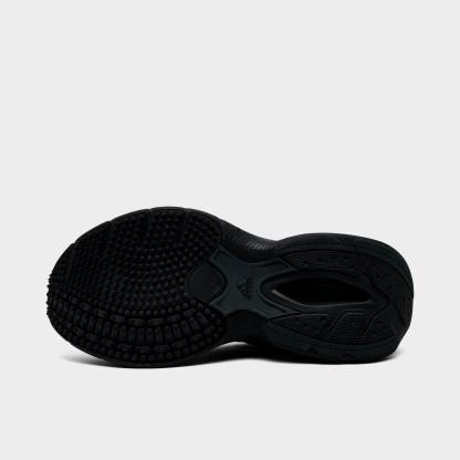 Men's adidas Adizero Goukana Casual Shoes - Core Black/Silver Metallic/Carbon - Bottom view