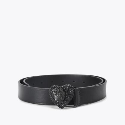 Kurt Geiger London Eagle Heart 30 Belt - Black
