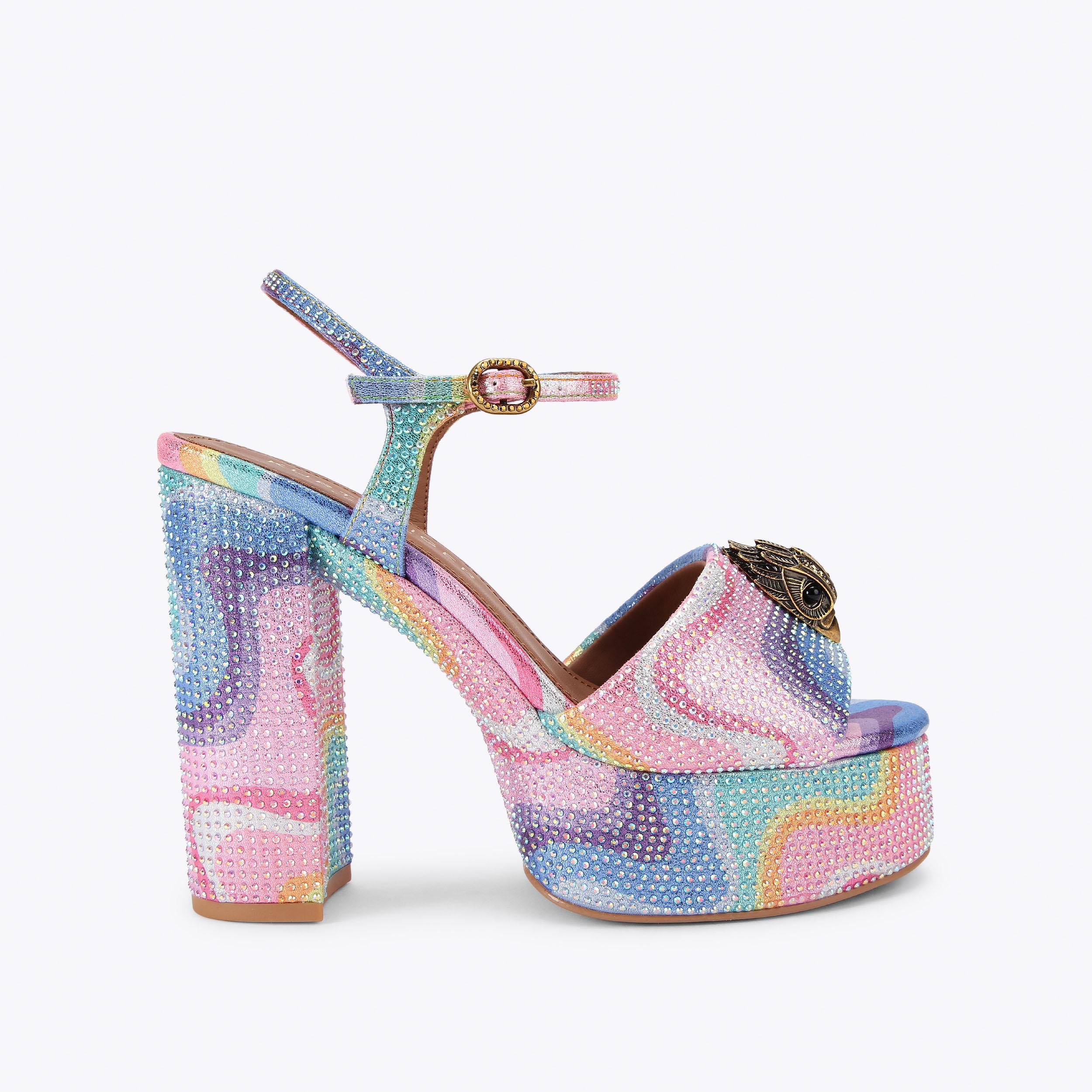Kurt Geiger London Kensington Platform Heel - Multi Colored