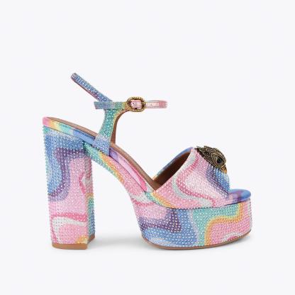 Kurt Geiger London Kensington Platform Heel - Multi Colored