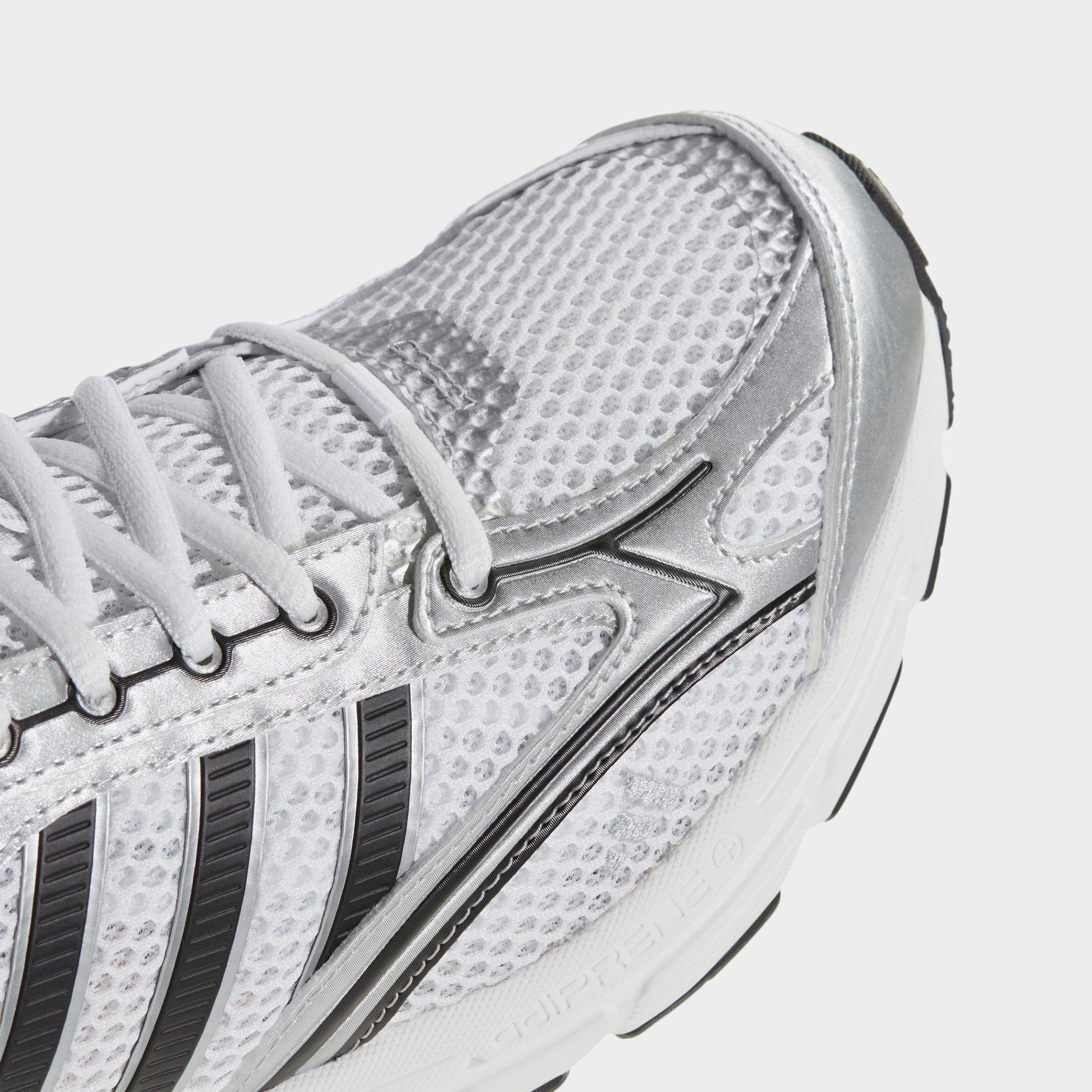 Men's adidas Spiritain 2000 Casual Shoes - Part 1 - Cloud White/Silver Metallic/Core Black - Detail shot