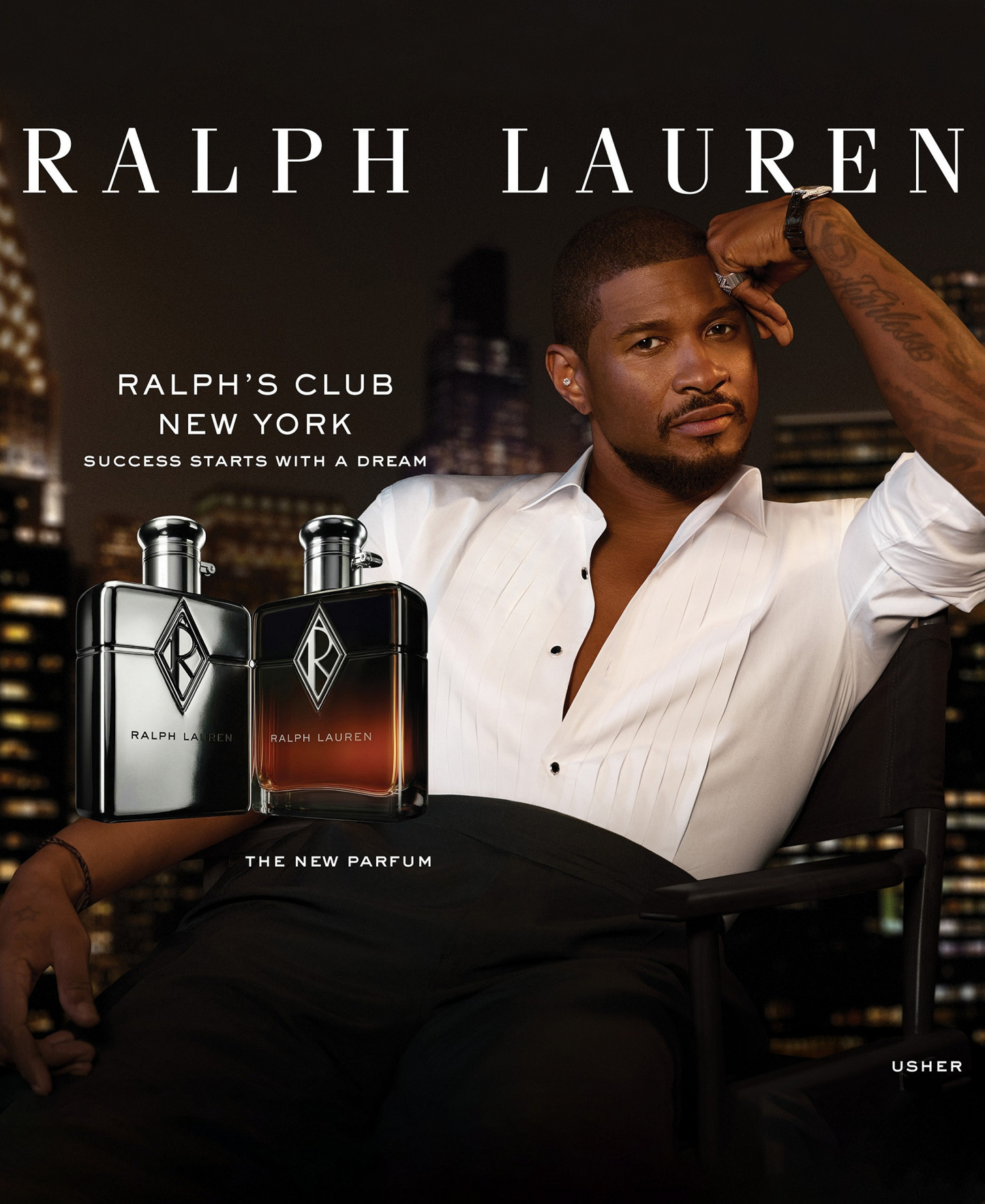 Ralph Lauren Club New York Parfum Spray, 6.70 oz.