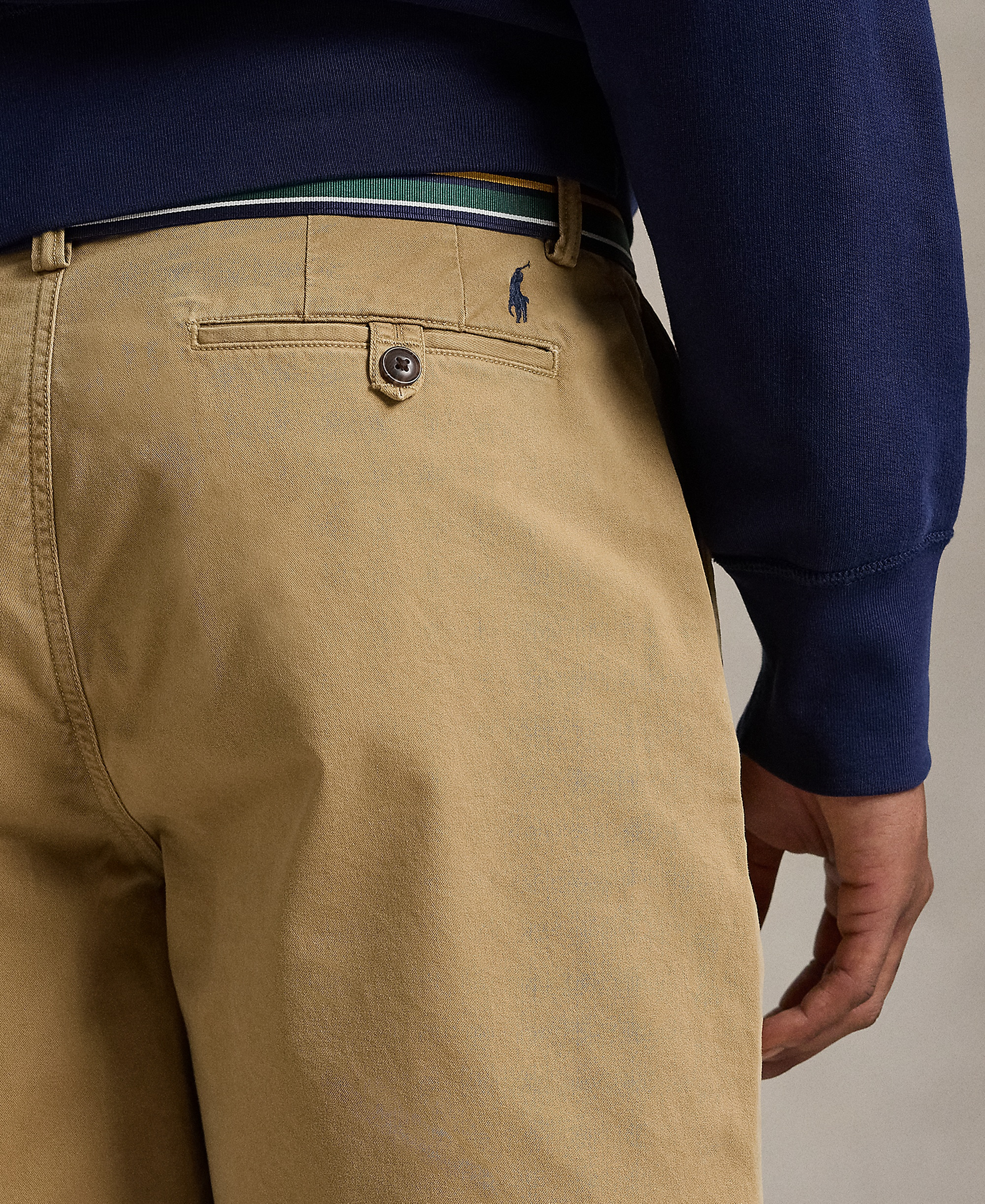 Polo Ralph Lauren Men's Stretch Classic-Fit Chino Shorts, 9" inseam - Sandsurf