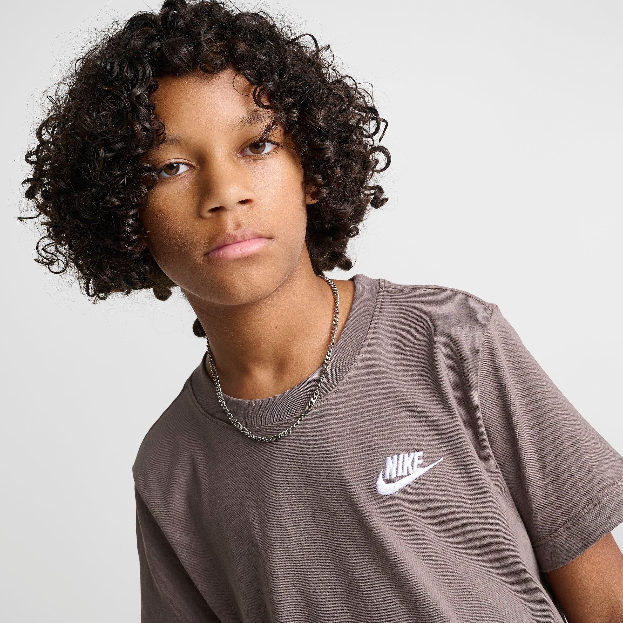 Big Kids' Nithtke Sportswear T-Shirt - Cavestone