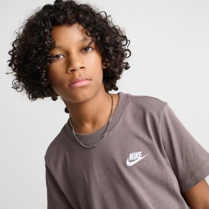 Big Kids' Nithtke Sportswear T-Shirt - Cavestone