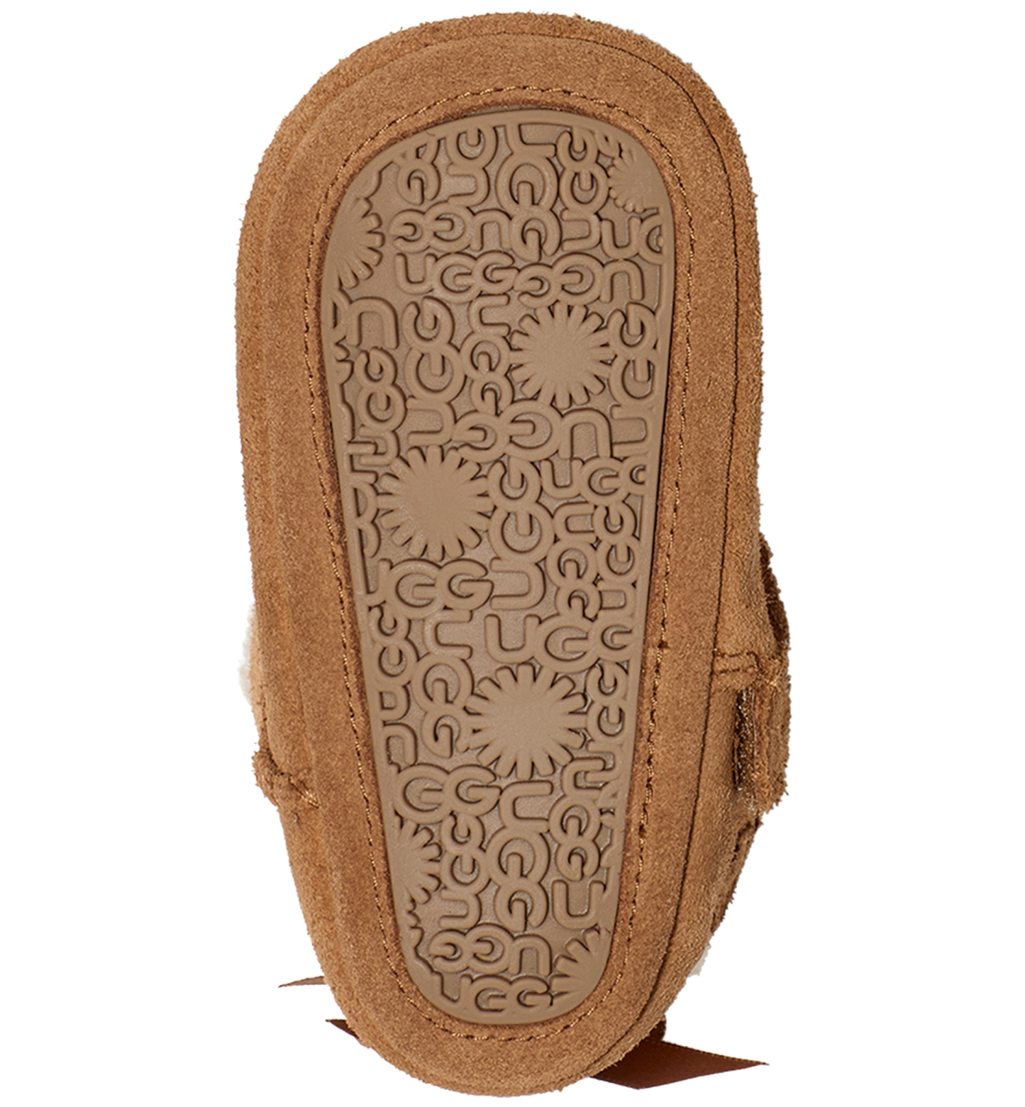 UGG® Baby Bailey Bow Booties - Chestnut