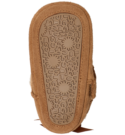 UGG® Baby Bailey Bow Booties - Chestnut