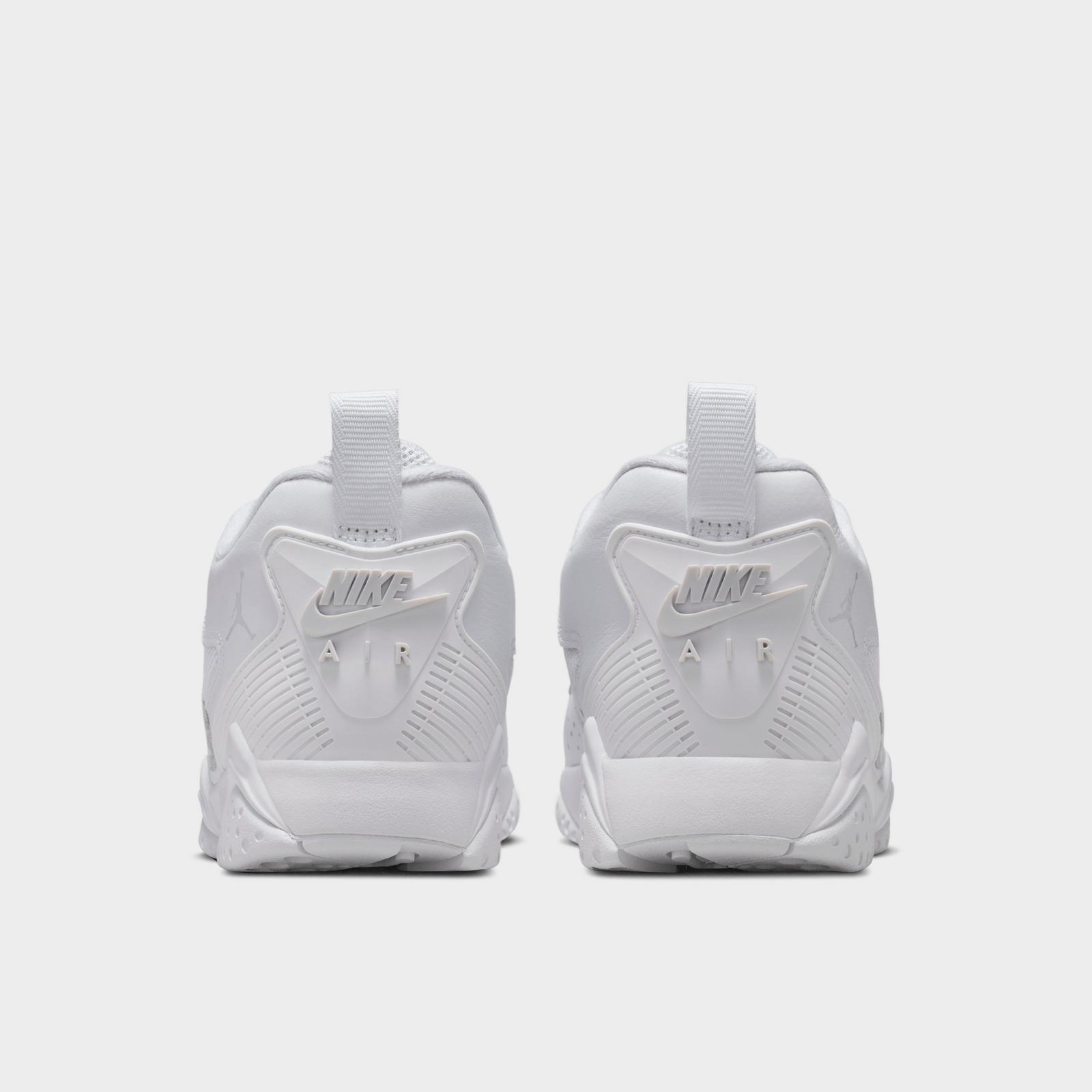 Men's Air Jordan MVP 92 Casual Shoes - White/Pure Platinum - view 4