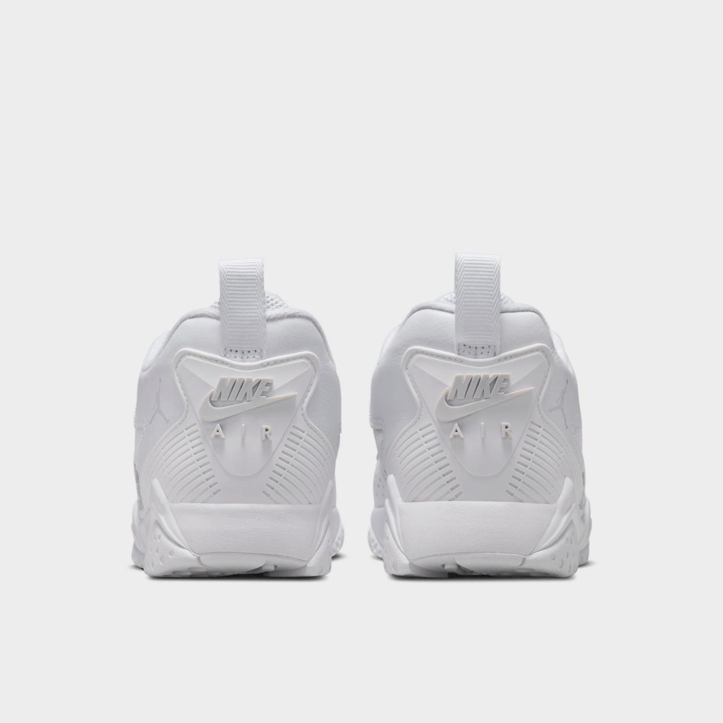 Men's Air Jordan MVP 92 Casual Shoes - White/Pure Platinum - view 4