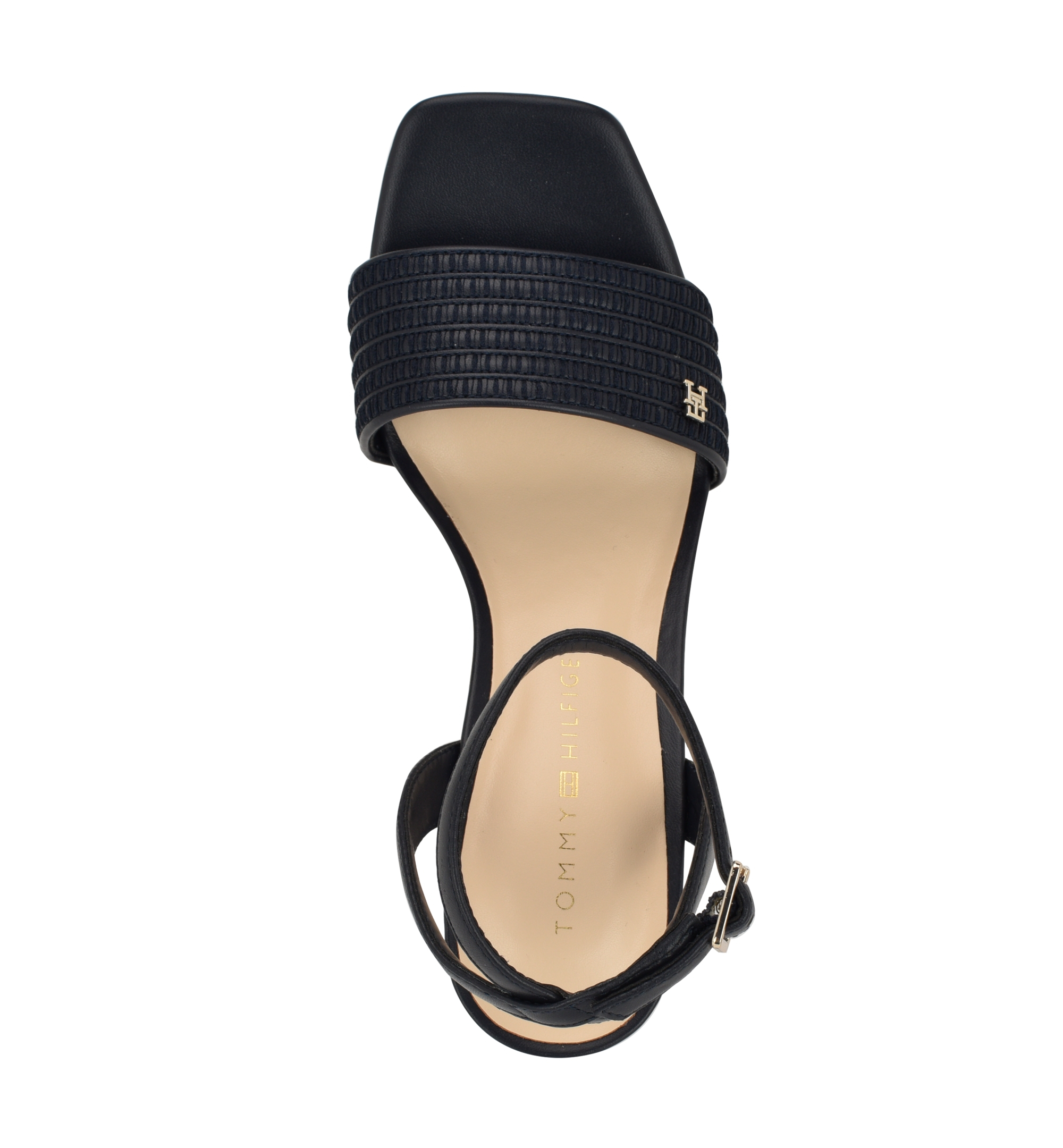 Tommy Hilfiger Women's Skilars High Block Heel Sandals - Marine