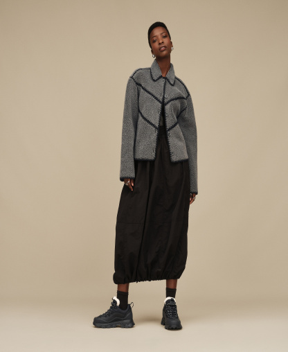 UGG Women's Ellison Fluff Shell Jacket - Charcoal Heather