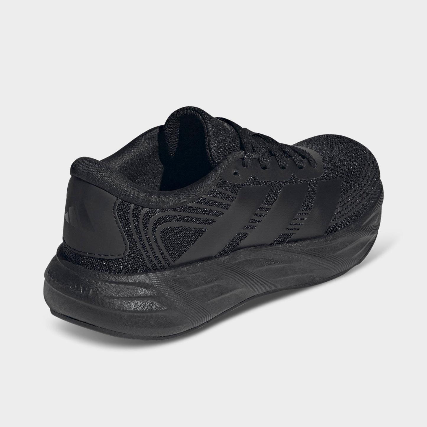 Big Kids' adidas Galaxy 8 Running Shoes - Core Black/Core Black/Core Black - Back view