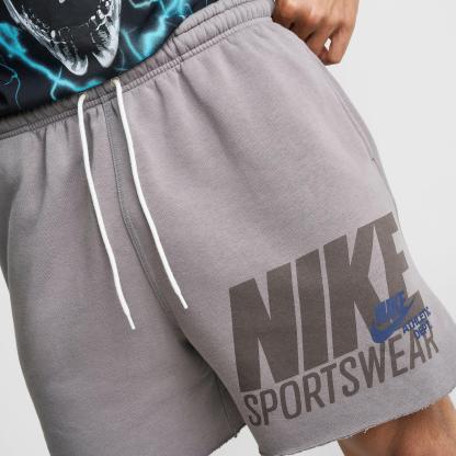 Men's Nithtke Sportswear Club Athletic Dept. Fleece Shorts - Pencil Point/Midnight Navy