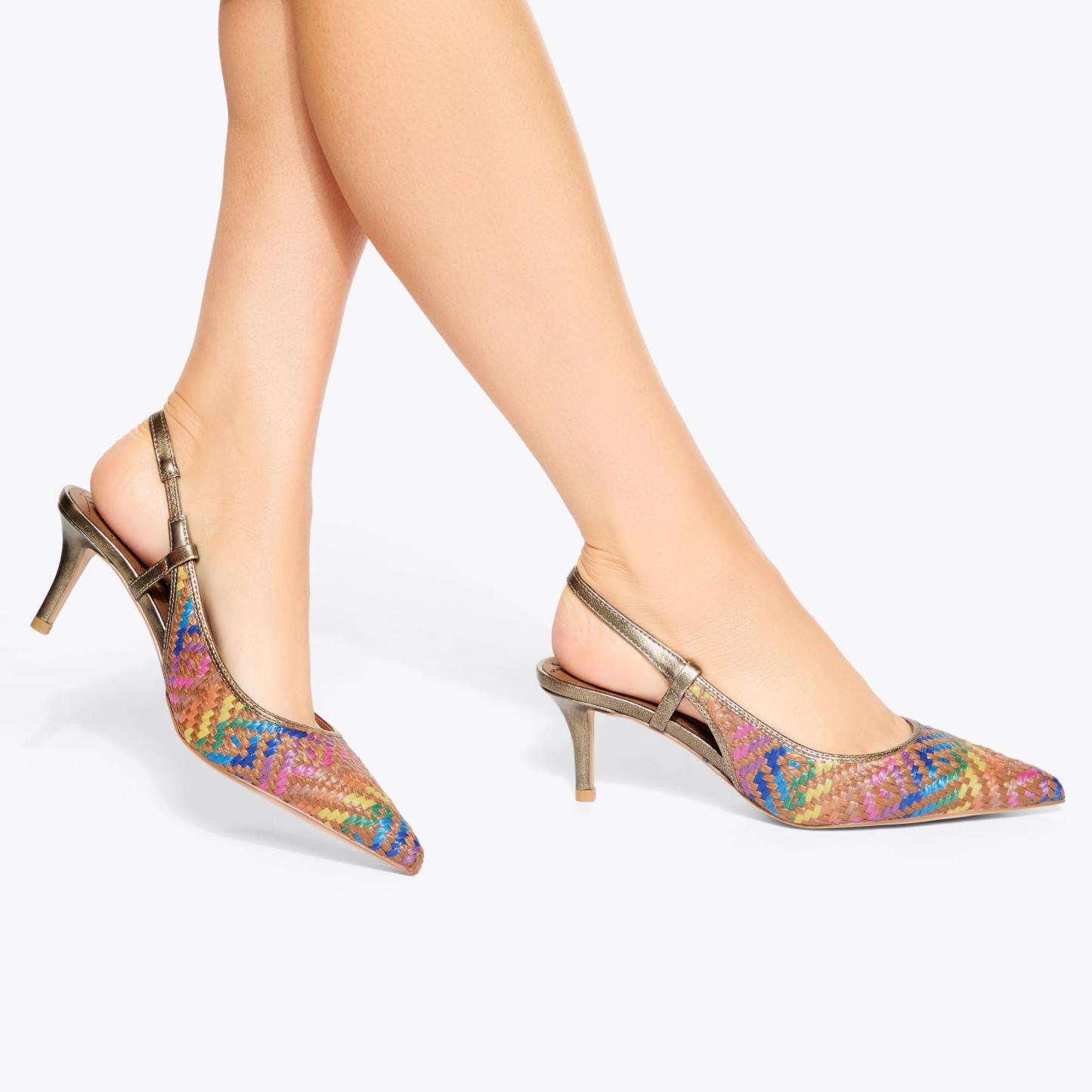 Kurt Geiger London Belgravia Sling Back Heel - Multi Colored - view 2