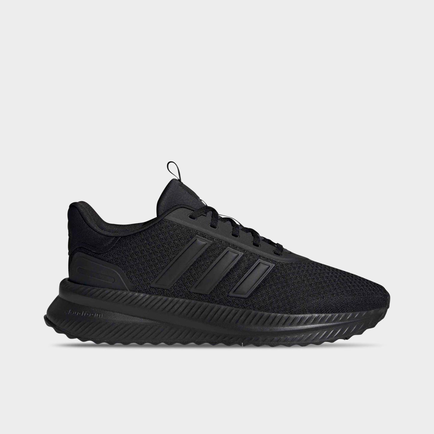 Men's adidas X_PLR Path Casual Shoes - Black/Black/Black - Left shoe facing left. Outside of the shoe.